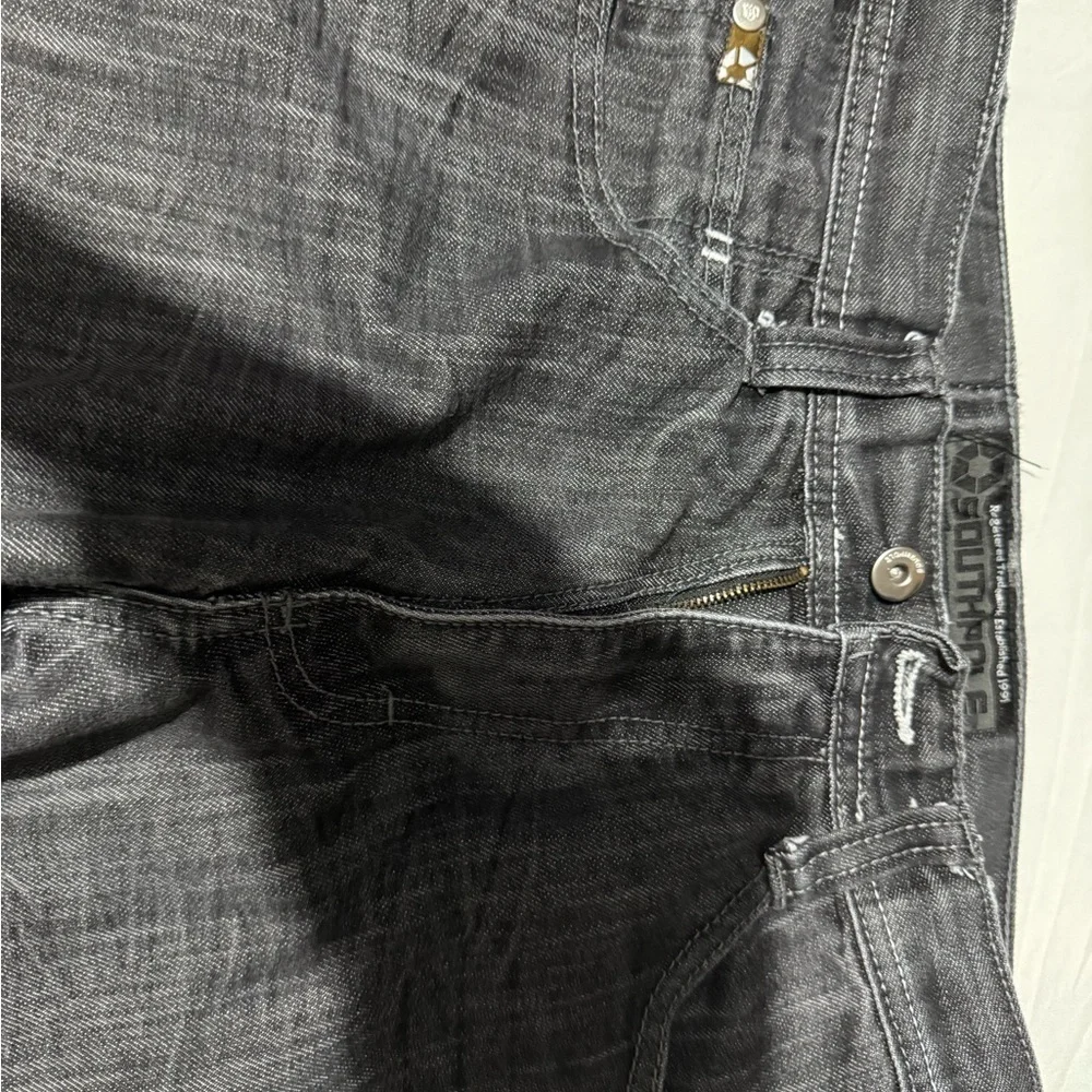 Vintage Baggy Y2K Southpole Jeans Mens 28x30 Skater Hip Hop Five Pocket Grunge
